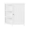 Alaterre Furniture Dover 27"W x 28"H Deluxe Storage Cabinet with Shelving ANDO75WH - alternate 1
